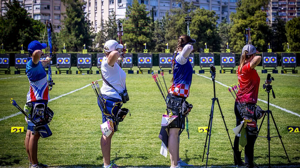 X | World Archery : Representative photo for Archery At Paris Olympics 2024. 